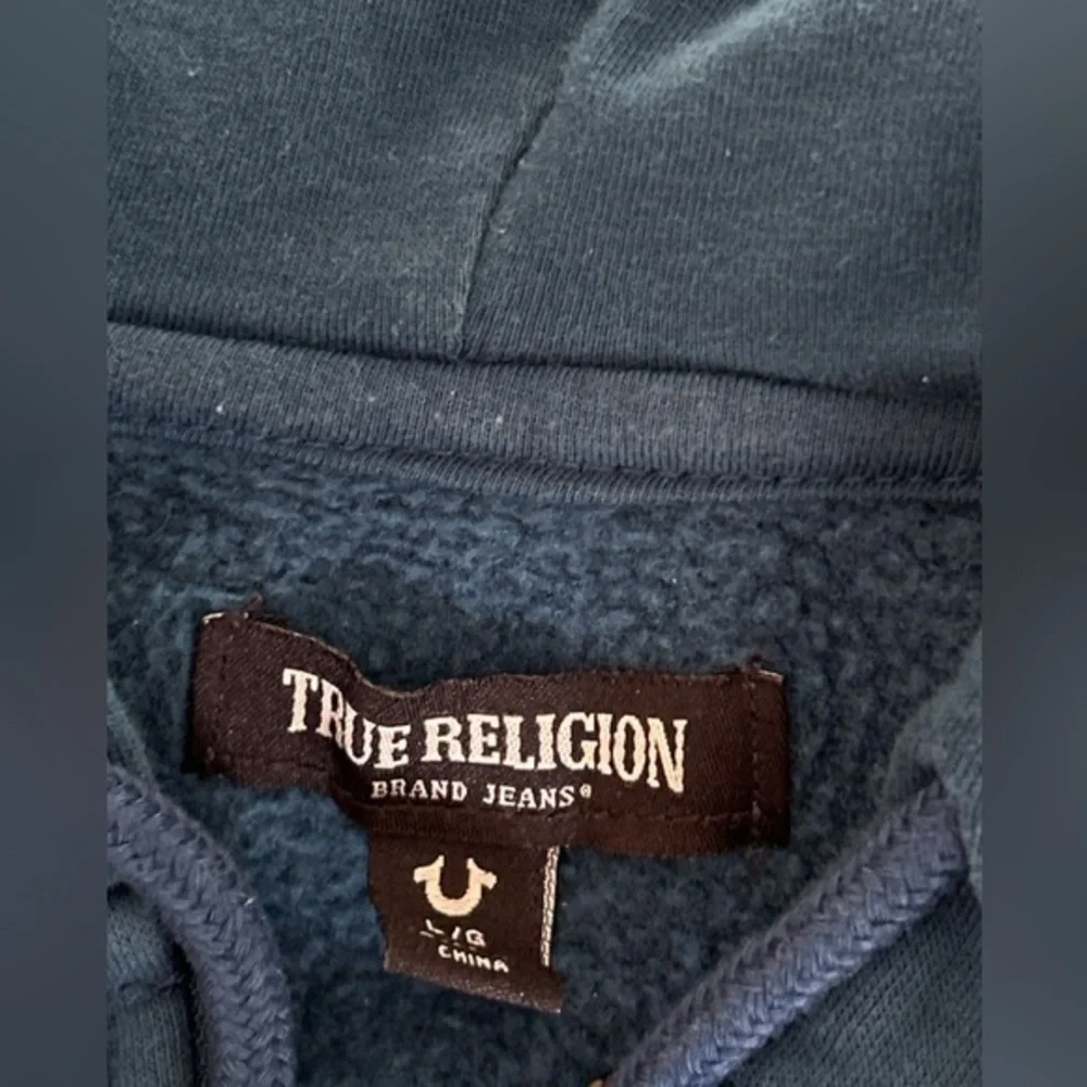 True Religion‎ Navy Hoodie with Logo